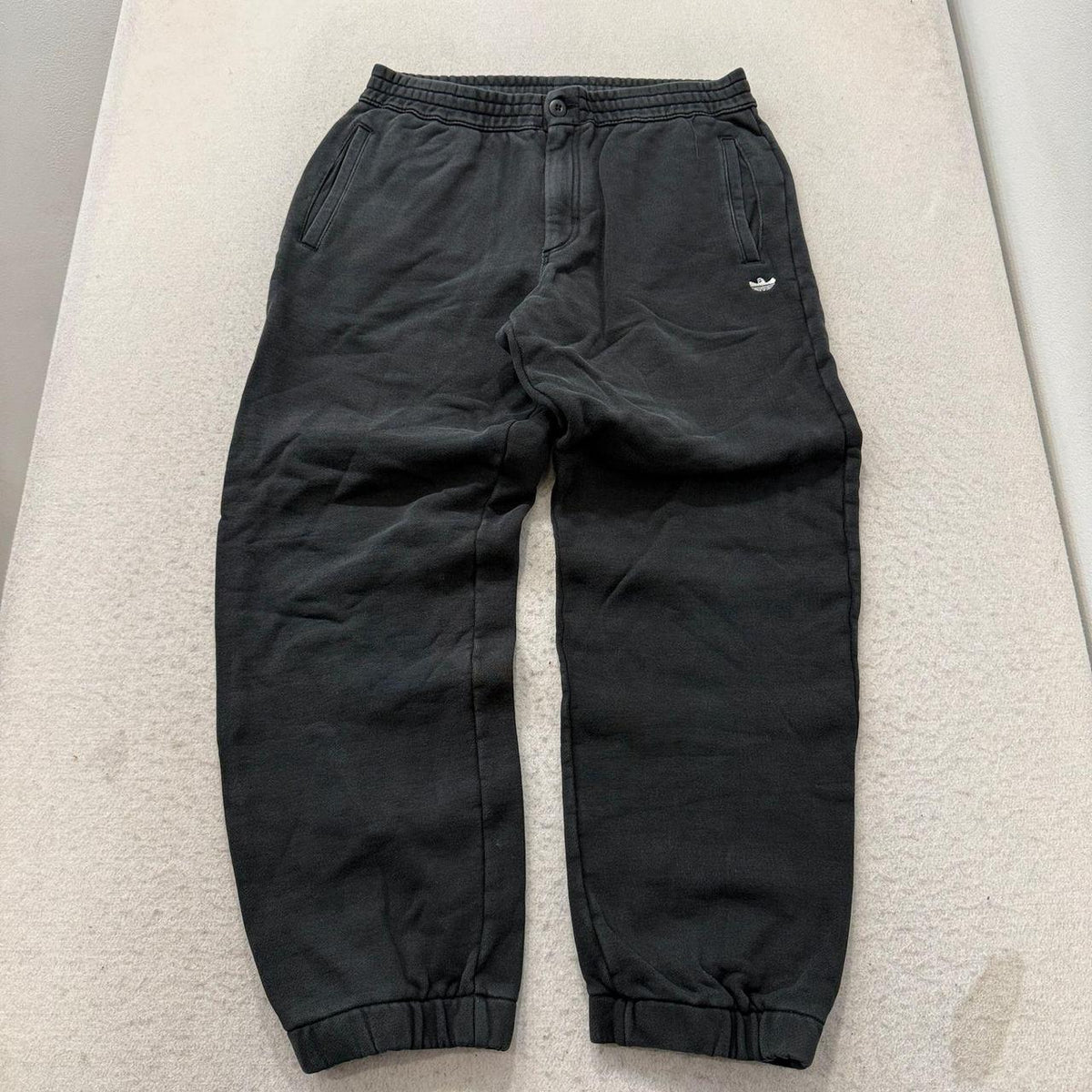 Vintage Y2K 2000's Adidas Baggy Black Track Pants
