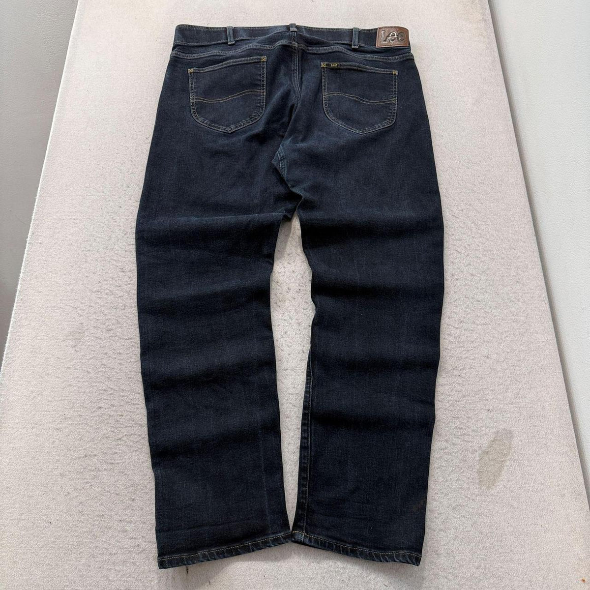 Vintage Y2K 2000's Lee Dark Wash Open Leg Jeans