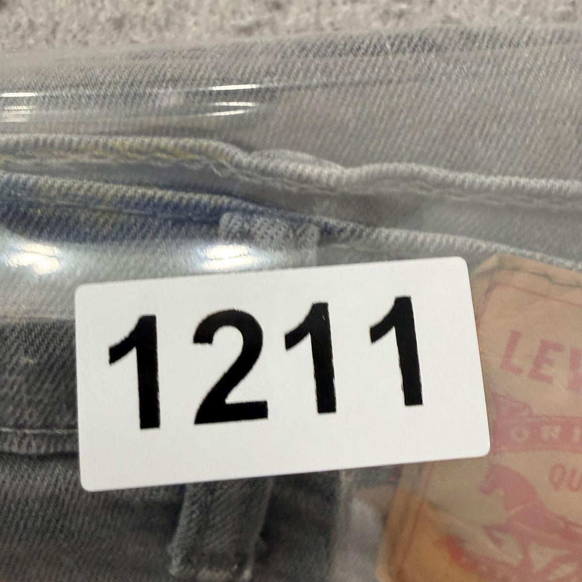 Vintage Y2K 2000's Faded Open Leg Grey Jeans
