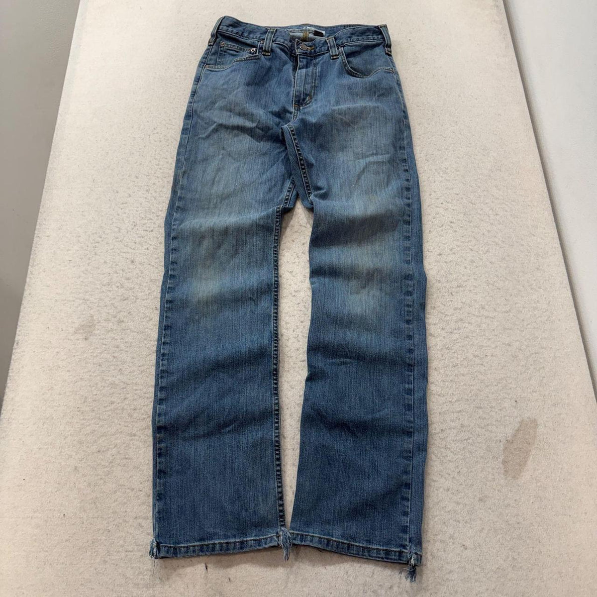 Vintage Y2K 2000's Carhartt Faded Open Leg Jeans