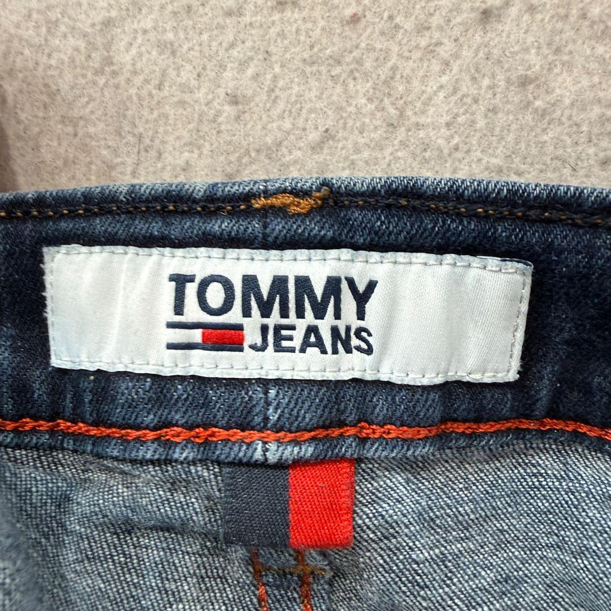 Vintage Y2K 2000's Tommy Jeans Dark Wash Open Leg Jeans