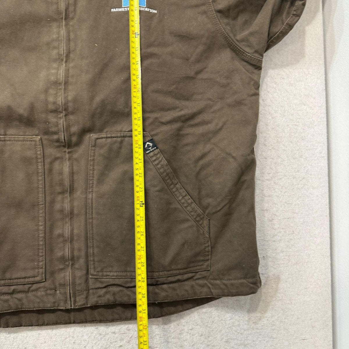 Vintage Y2K 2000's Carhartt Brown Work Jacket Faded Oversized