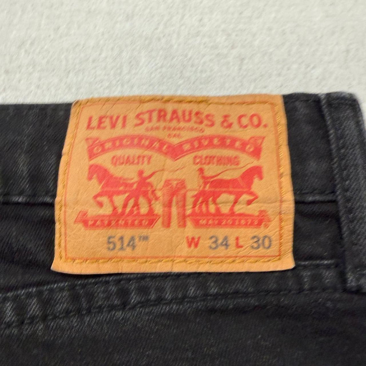 Vintage Y2K 2000's Black Dark Wash Open Leg Jeans