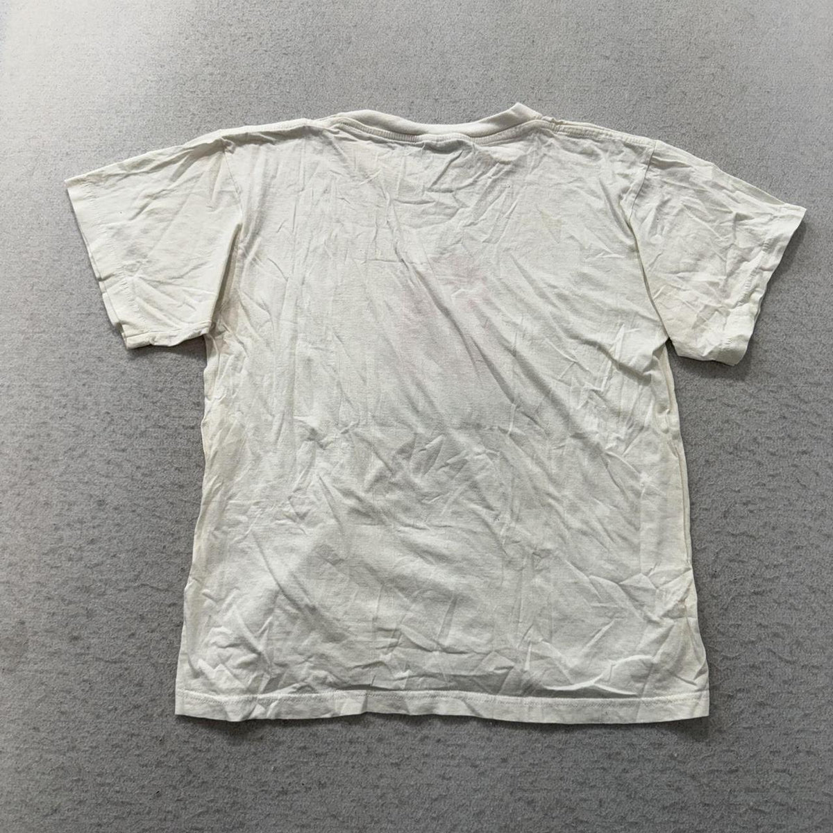 Vintage Y2K 2000's Cream Graphic Beijing 2008 Olympics Tee