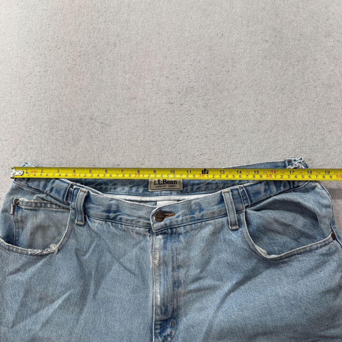 Vintage 90s L.L.Bean Faded Open Leg Jeans