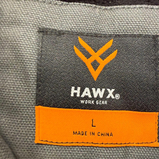 Vintage Y2K 2000's HAWX Charcoal Grey Faded Work Jacket