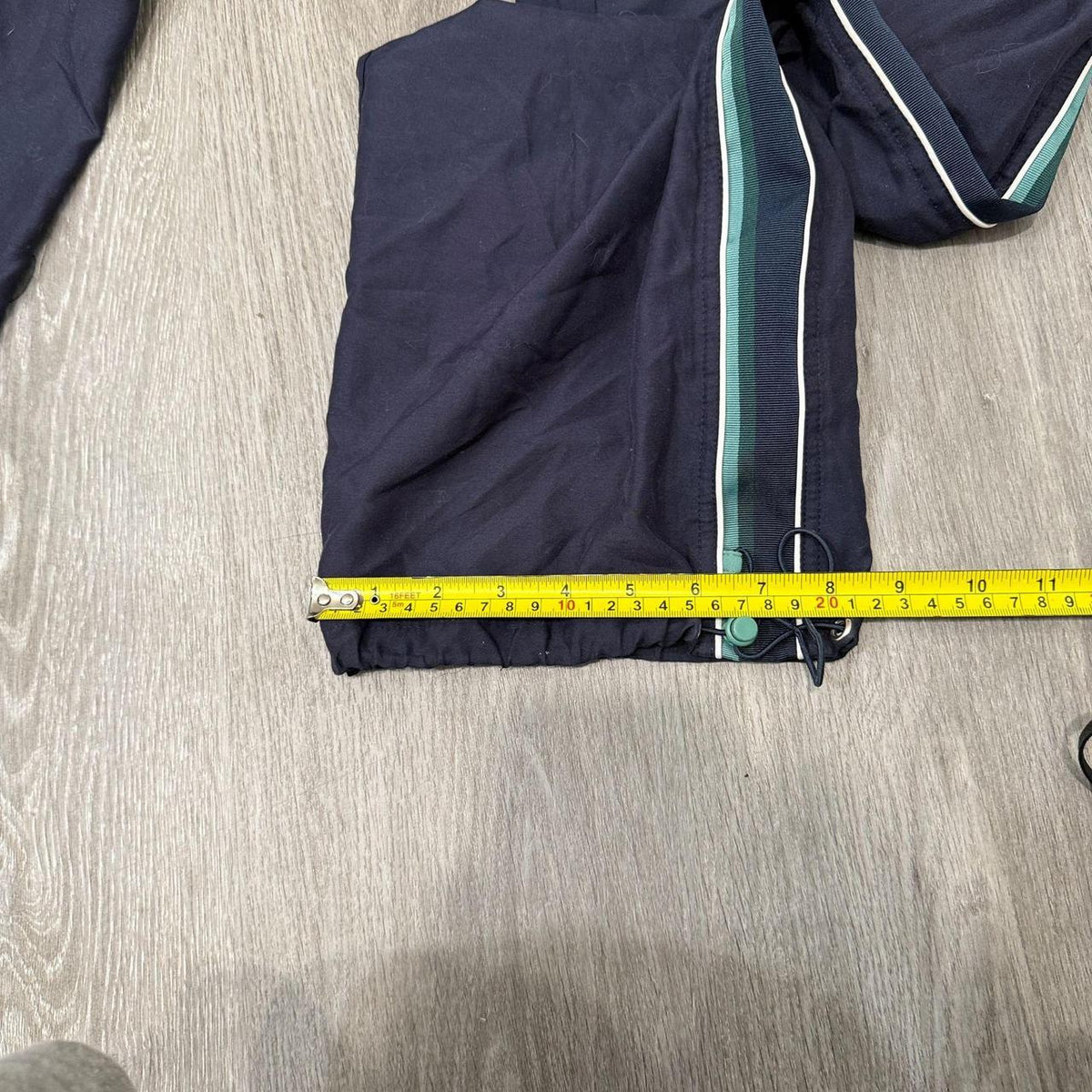 Vintage Y2K 2000's Navy Baggy Striped Track Pants