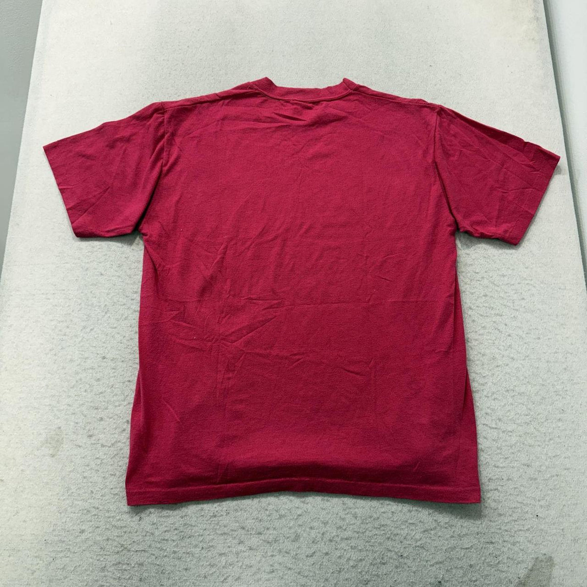 Vintage Y2K 2000's Velva Sheen Burgundy Boxy Las Vegas Graphic Tee