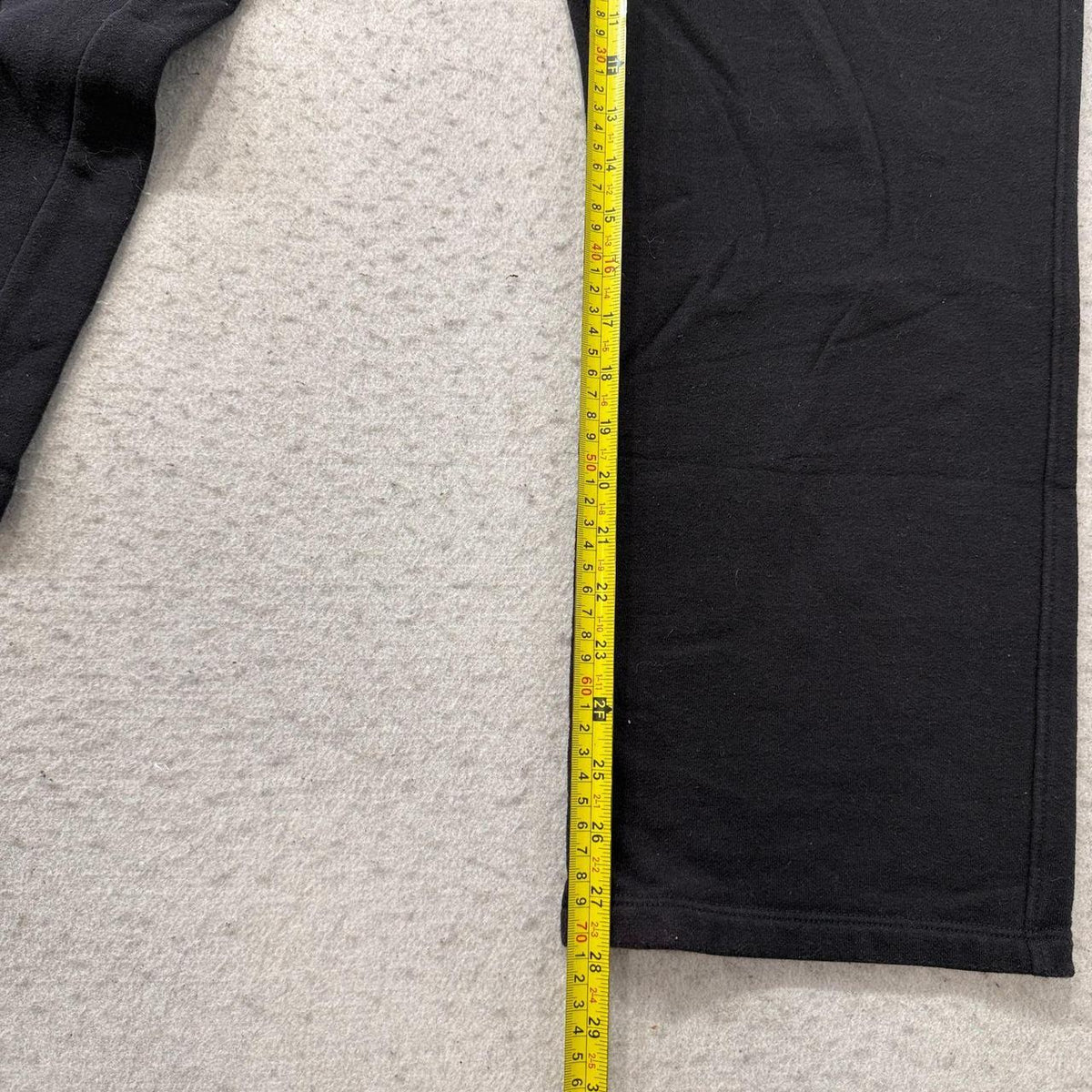 Vintage Y2K 2000's Tek Gear Black Baggy Fleece Sweatpants