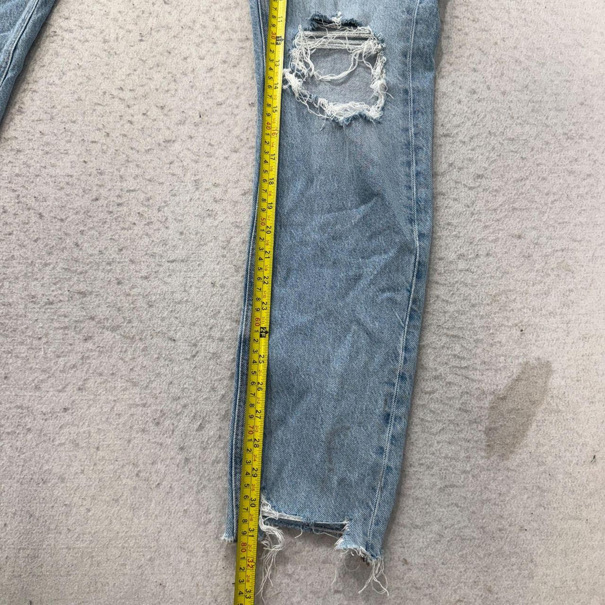 Vintage Y2K 2000's American Eagle Faded Distressed Open Leg Jeans