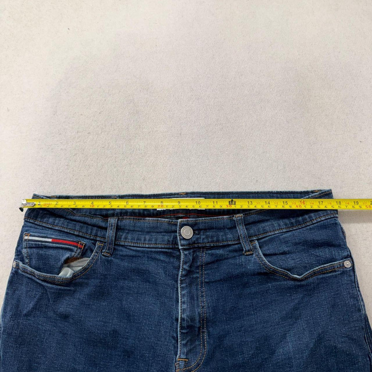 Vintage Y2K 2000's Tommy Jeans Dark Wash Open Leg Jeans