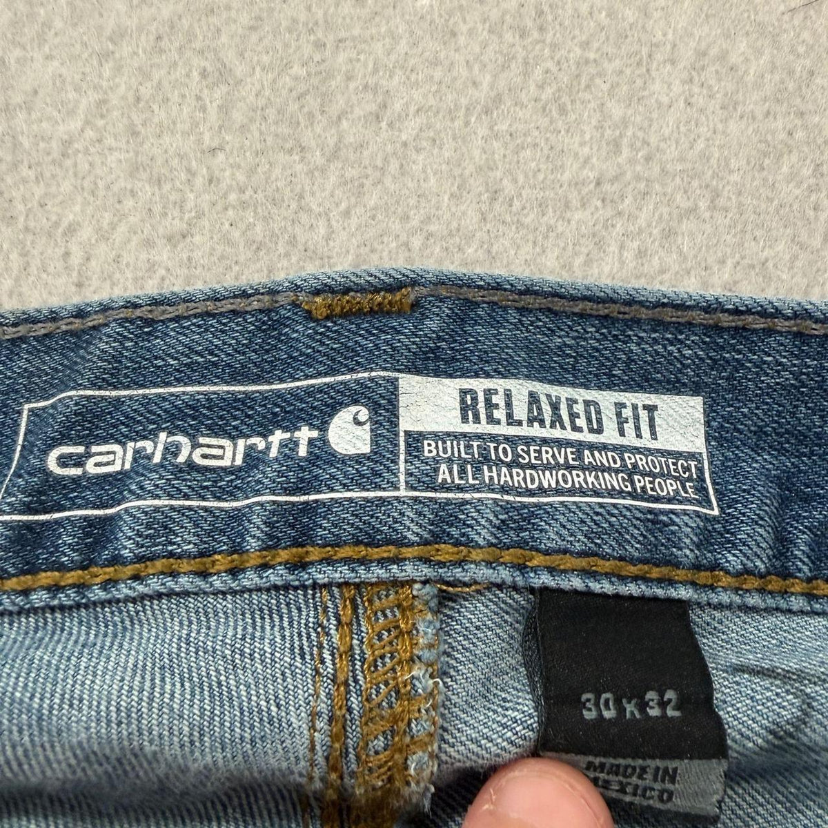 Vintage Y2K 2000's Carhartt Faded Open Leg Jeans