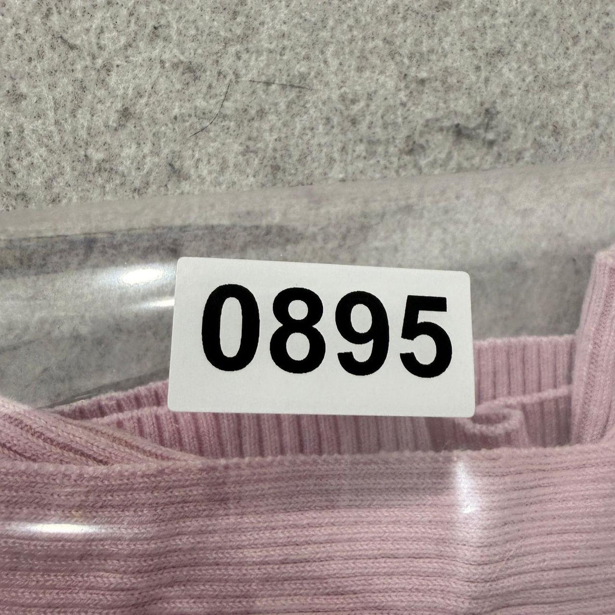 Vintage Y2K 2000's Women's Faded Glory Mauve Pink Boxy Ribbed Tee