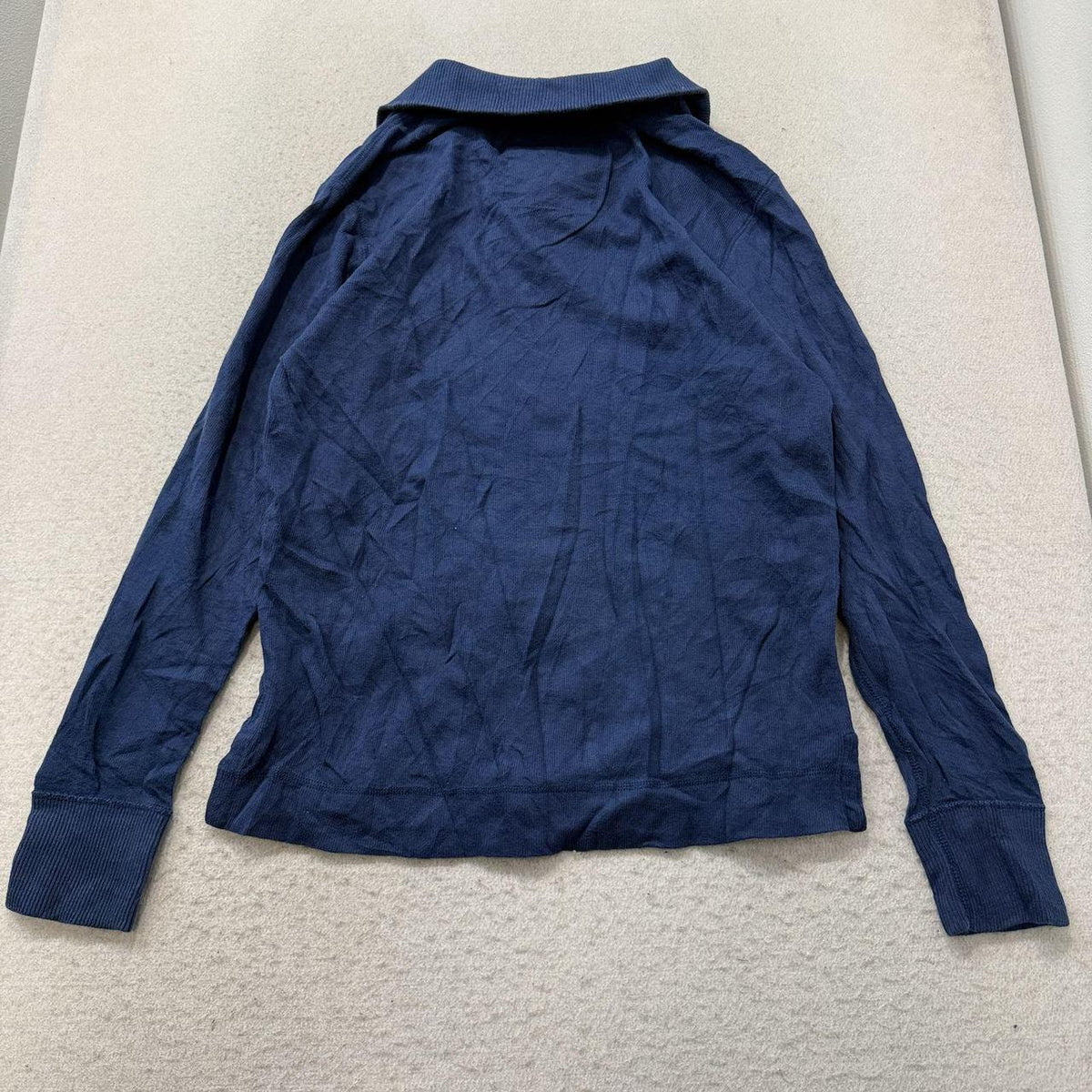 Vintage Y2K 2000's Women's American Eagle Navy Boxy Pullover Shirt