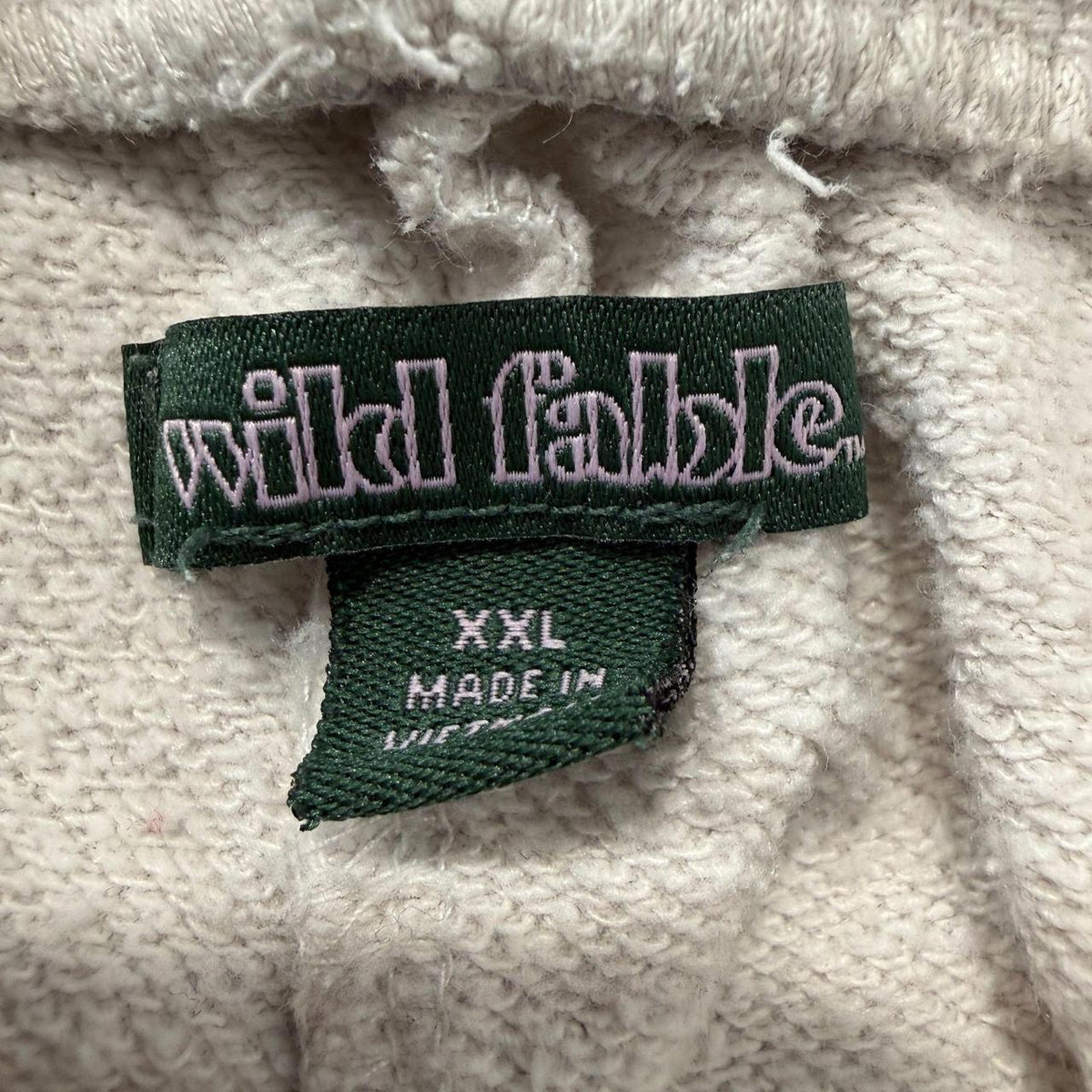 Vintage Y2K 2000's Wild Fable Cream Baggy Sweatpants