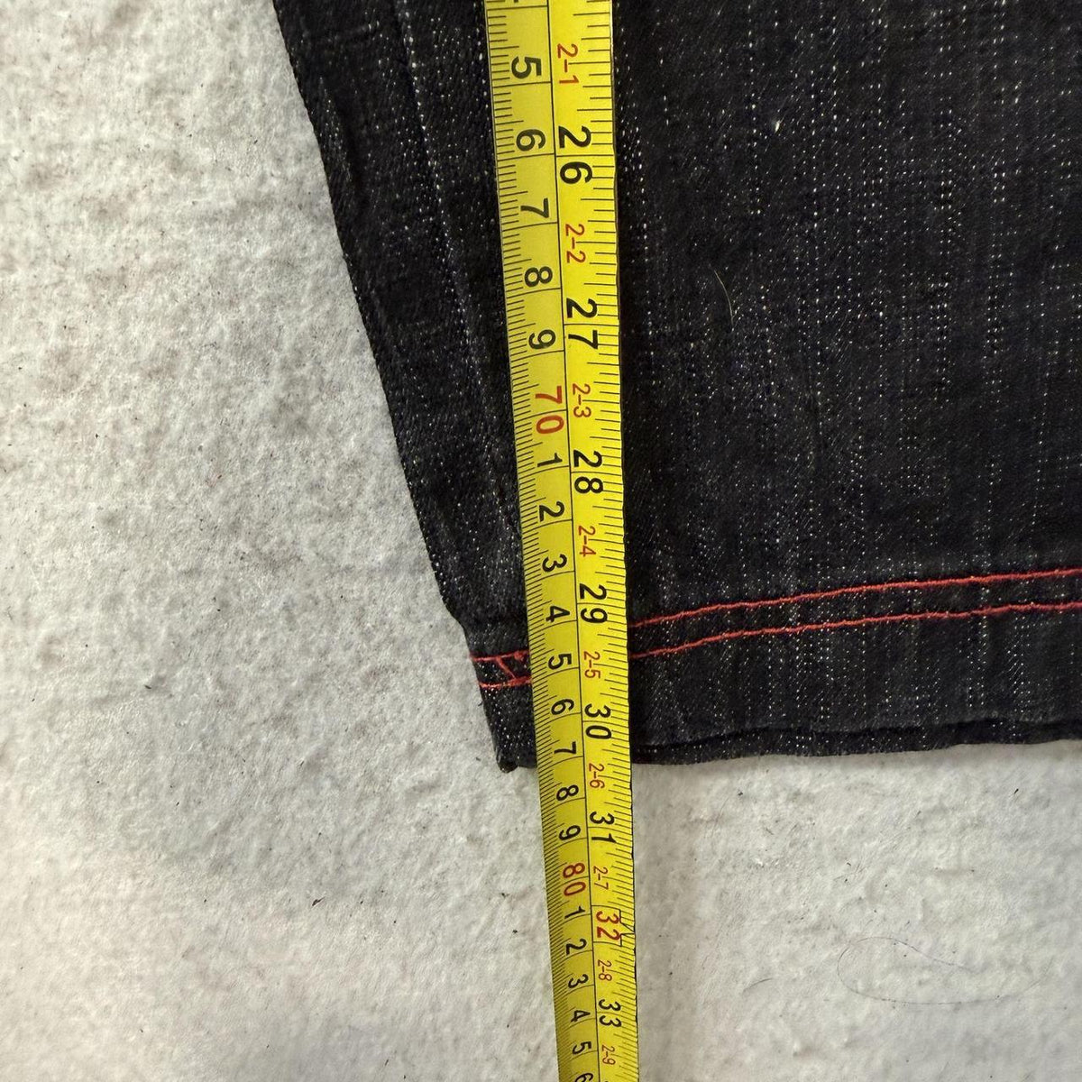 Vintage Y2K 2000's Enyce Black Baggy Dark Wash Jeans
