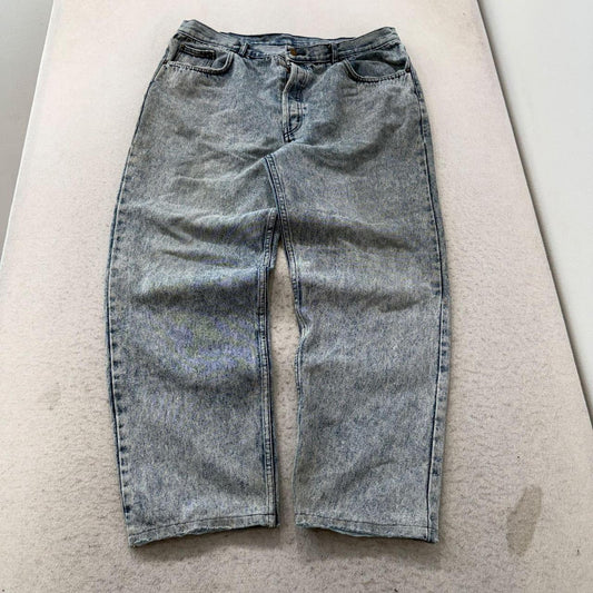 Vintage 90s Women's Open Leg Faded Jeans