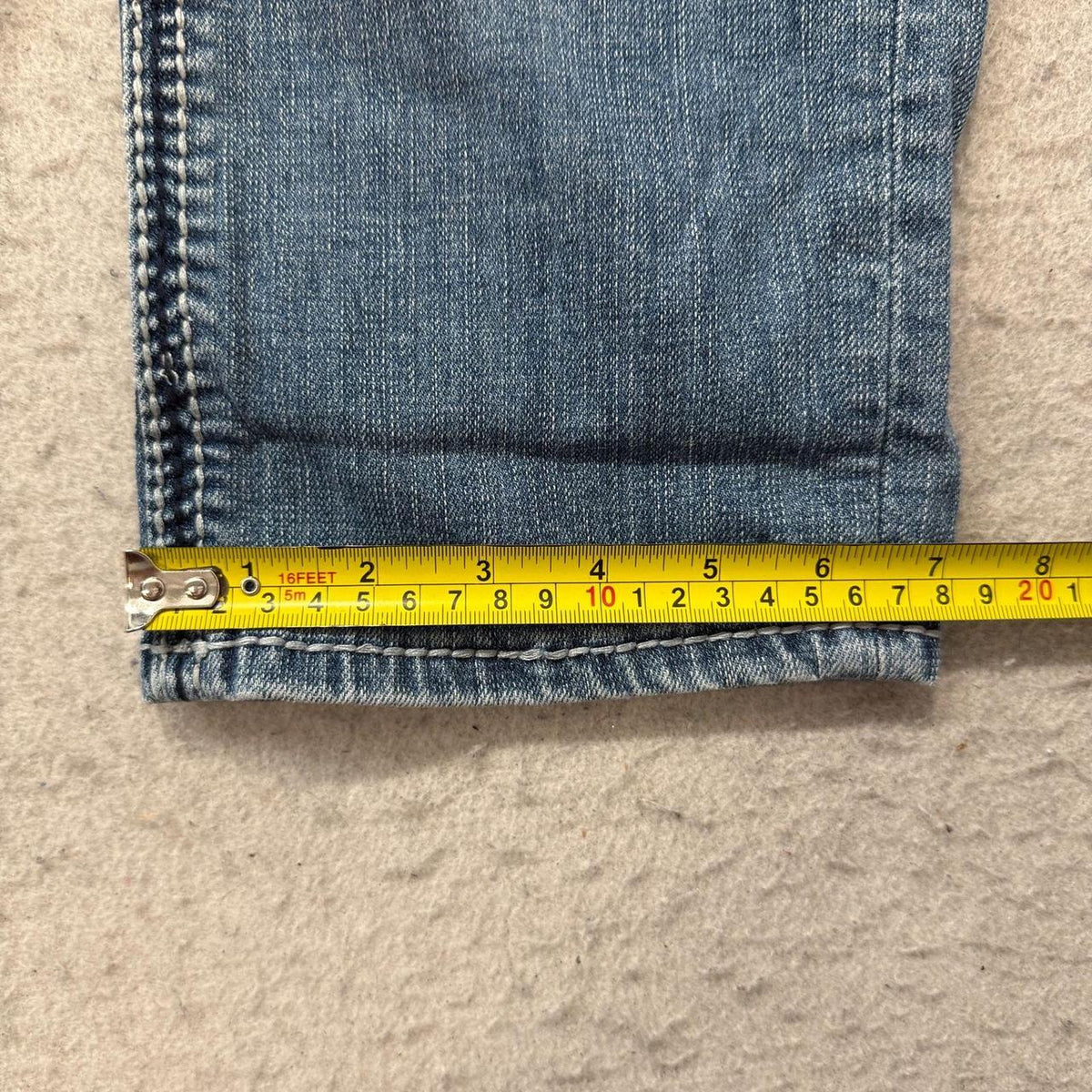 Vintage Y2K 2000's Rock & Rise Faded Open Leg Jeans