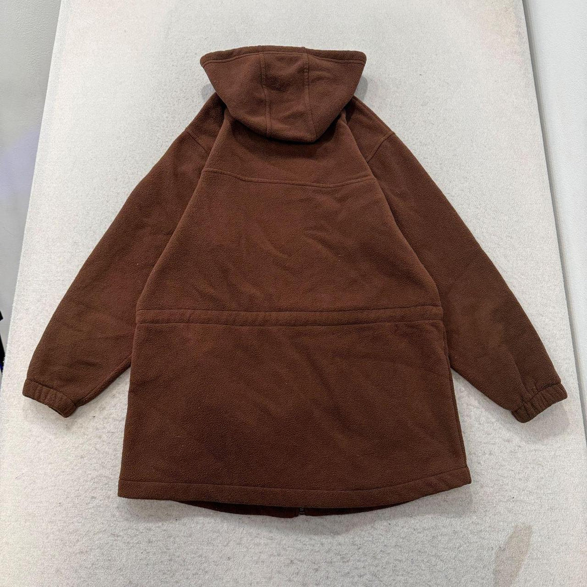 Vintage Y2K 2000's PT Sportswear Brown Boxy Zip Up Hoodie