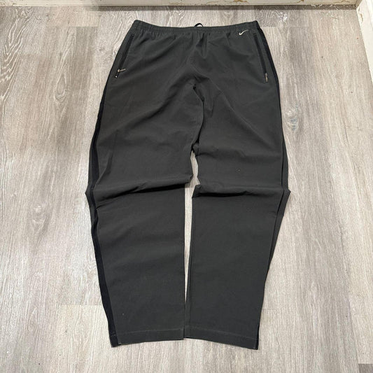 Vintage Y2K 2000's Nike Black Baggy Track Pants