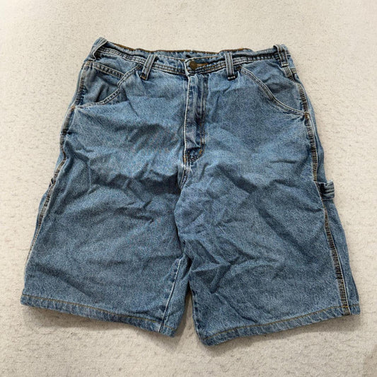 Vintage 90s Baggy Faded Denim Shorts
