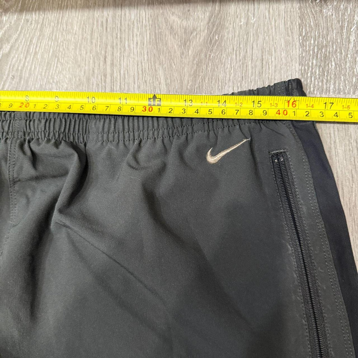 Vintage Y2K 2000's Nike Black Baggy Track Pants