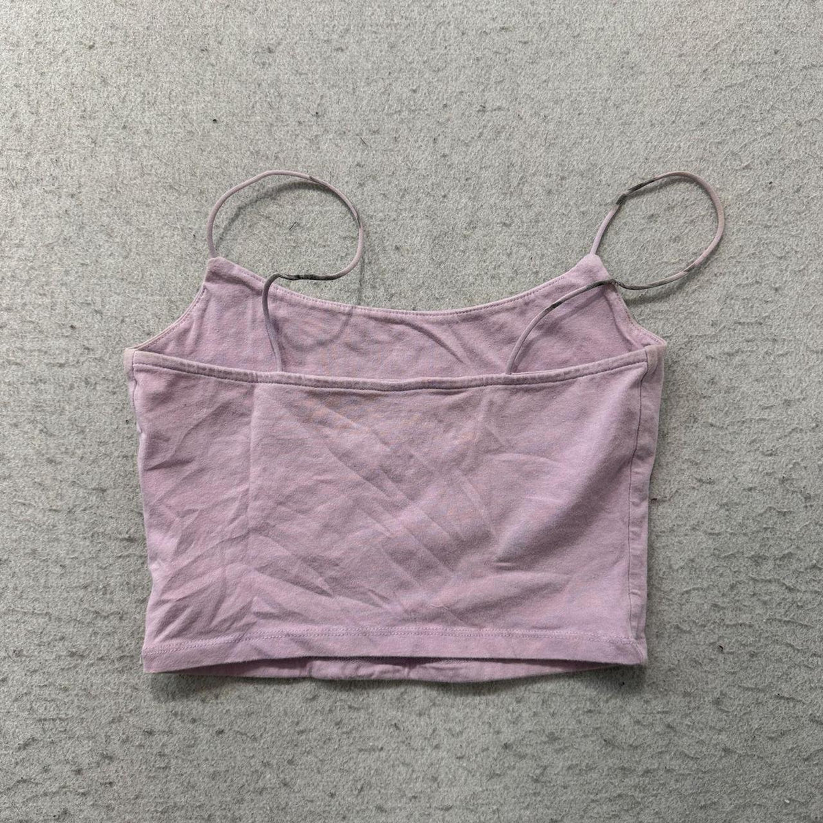 Vintage Y2K 2000's Aeropostale Mauve Boxy Bungee Cami