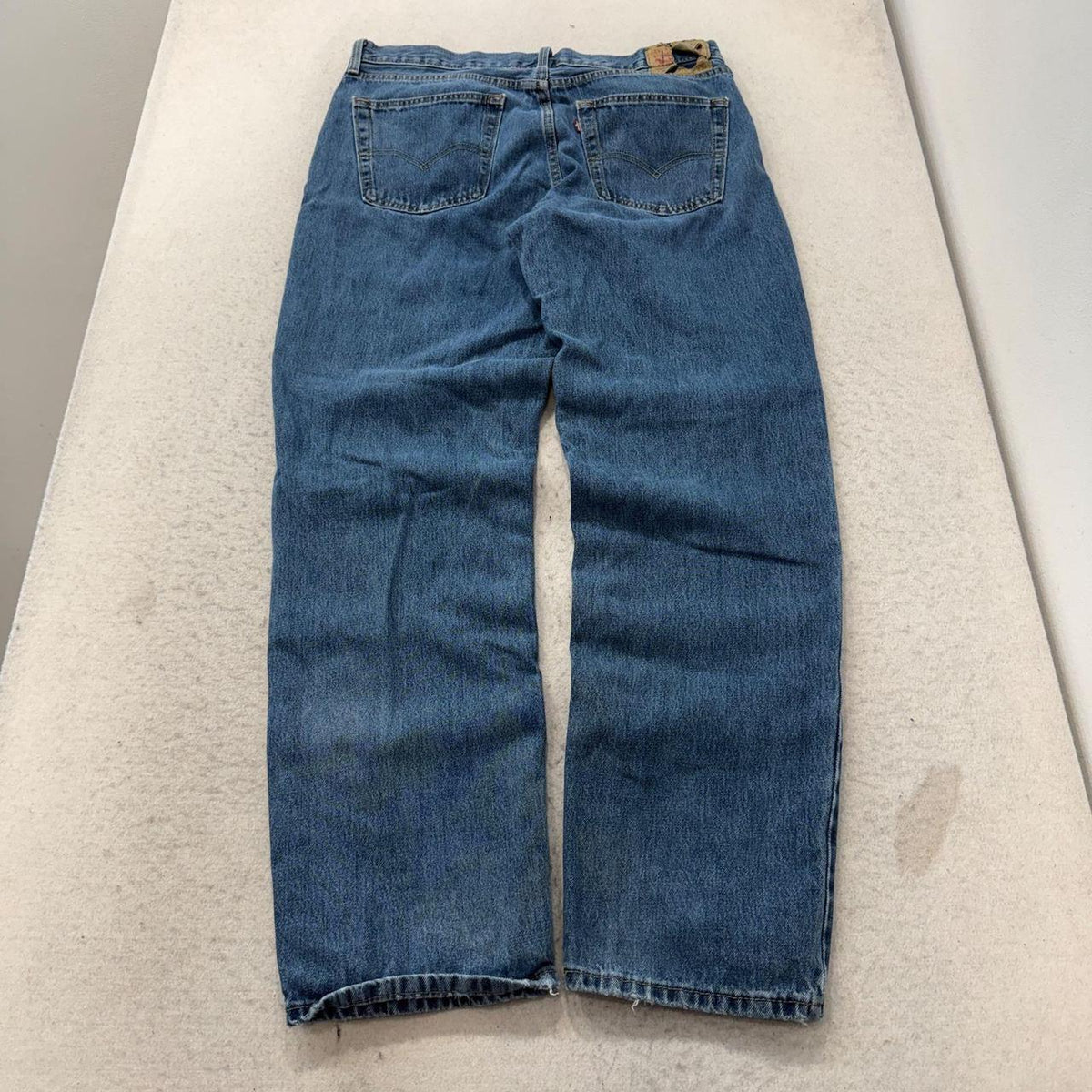 Vintage 90s Faded Open Leg Jeans