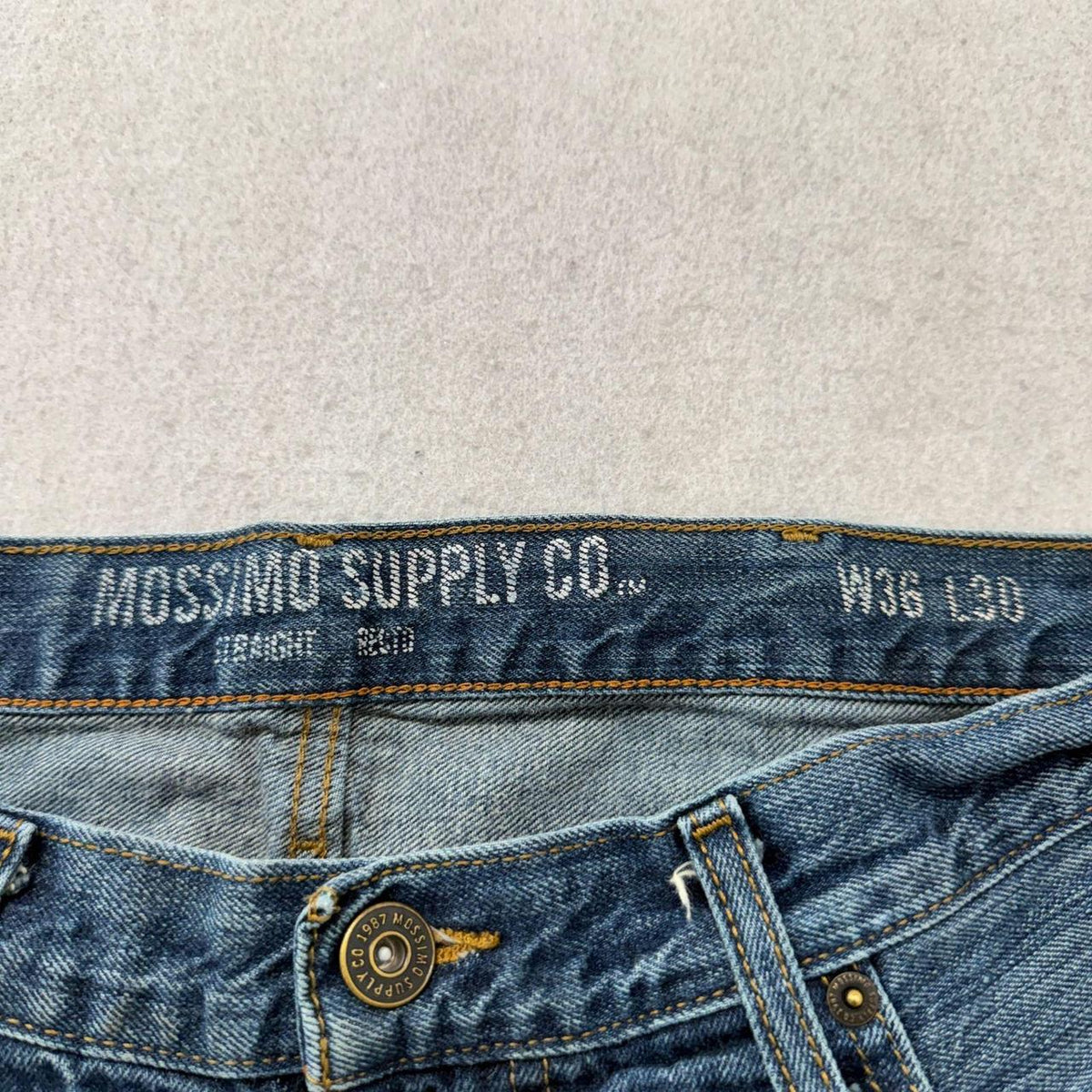 Vintage Y2K 2000's Mossimo Faded Open Leg Jeans
