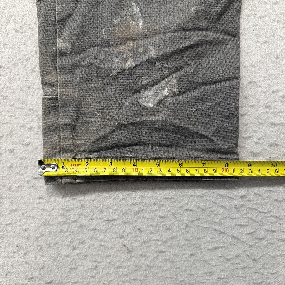Vintage Y2K 2000's Baggy Distressed Grey Work Pants