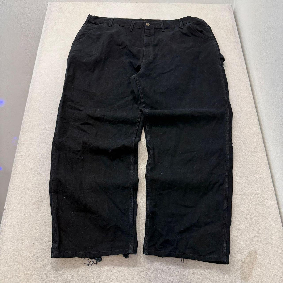 Vintage Y2K 2000's Black Baggy Cargo Pants