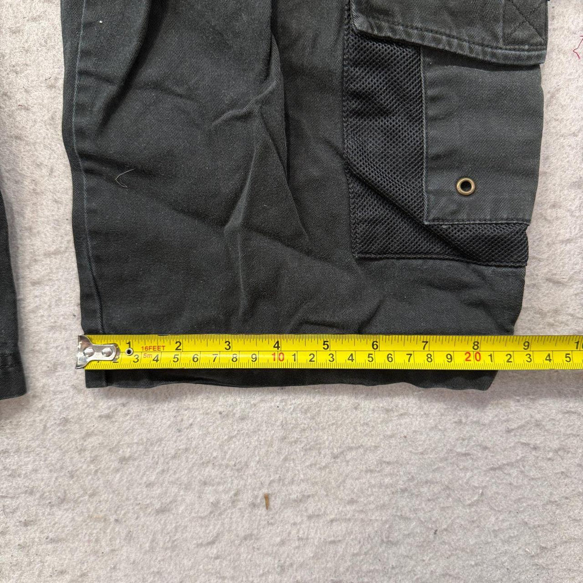 Vintage Y2K 2000's Women's Baggy Black Cargo Pants