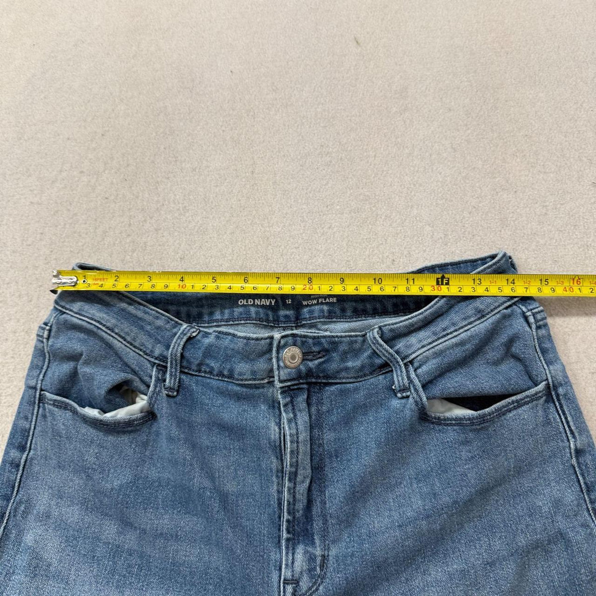 Vintage Y2K 2000's Women's Old Navy Faded Flare Jeans
