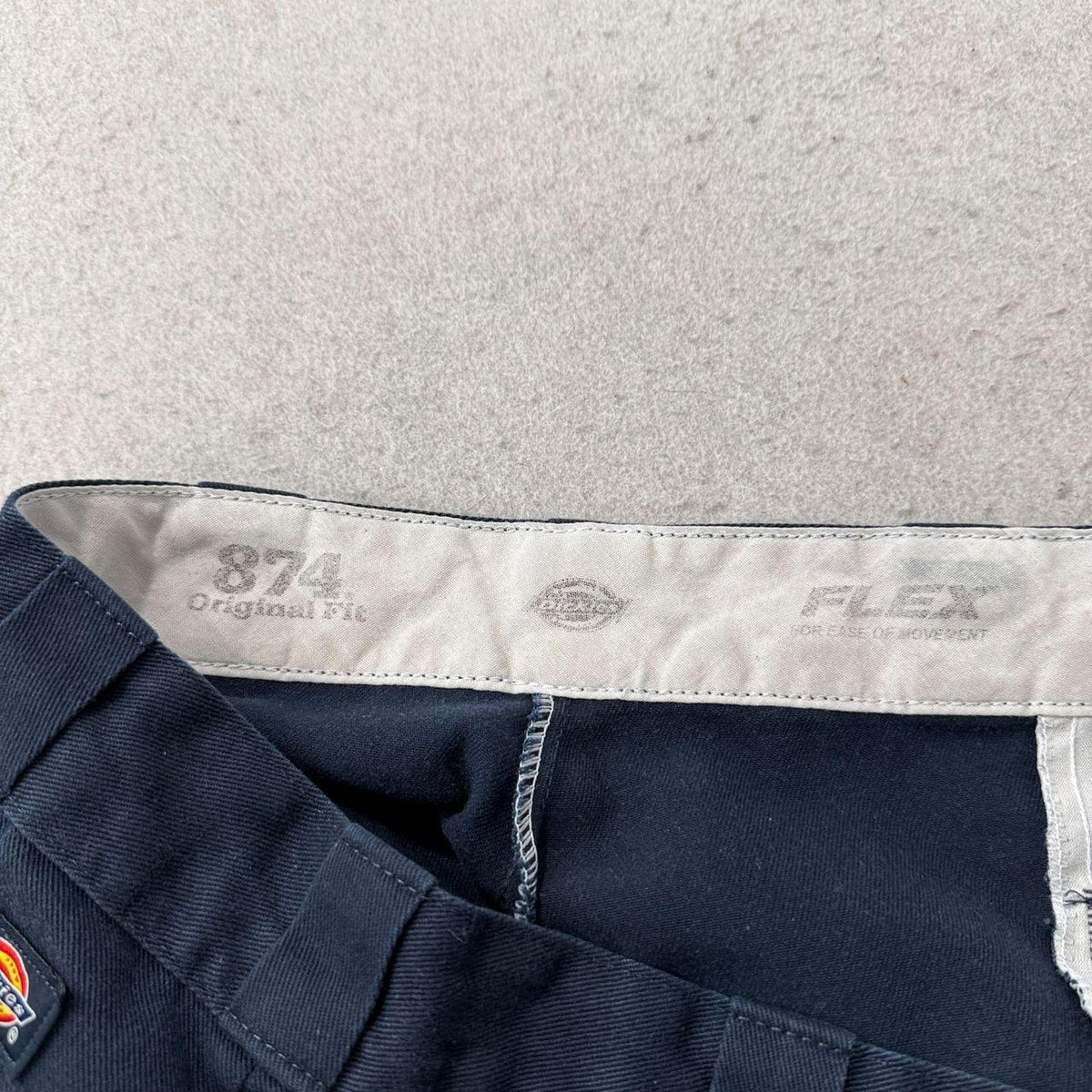 Vintage Y2K 2000's Dickies Navy Baggy Carpenter Work Pants