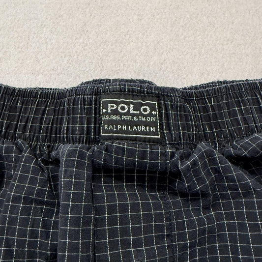 Vintage Y2K 2000's Polo Ralph Lauren Navy Baggy Pajama Pants