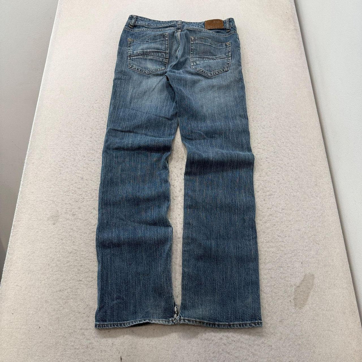 Vintage Y2K 2000's Faded Open Leg Distressed Jeans