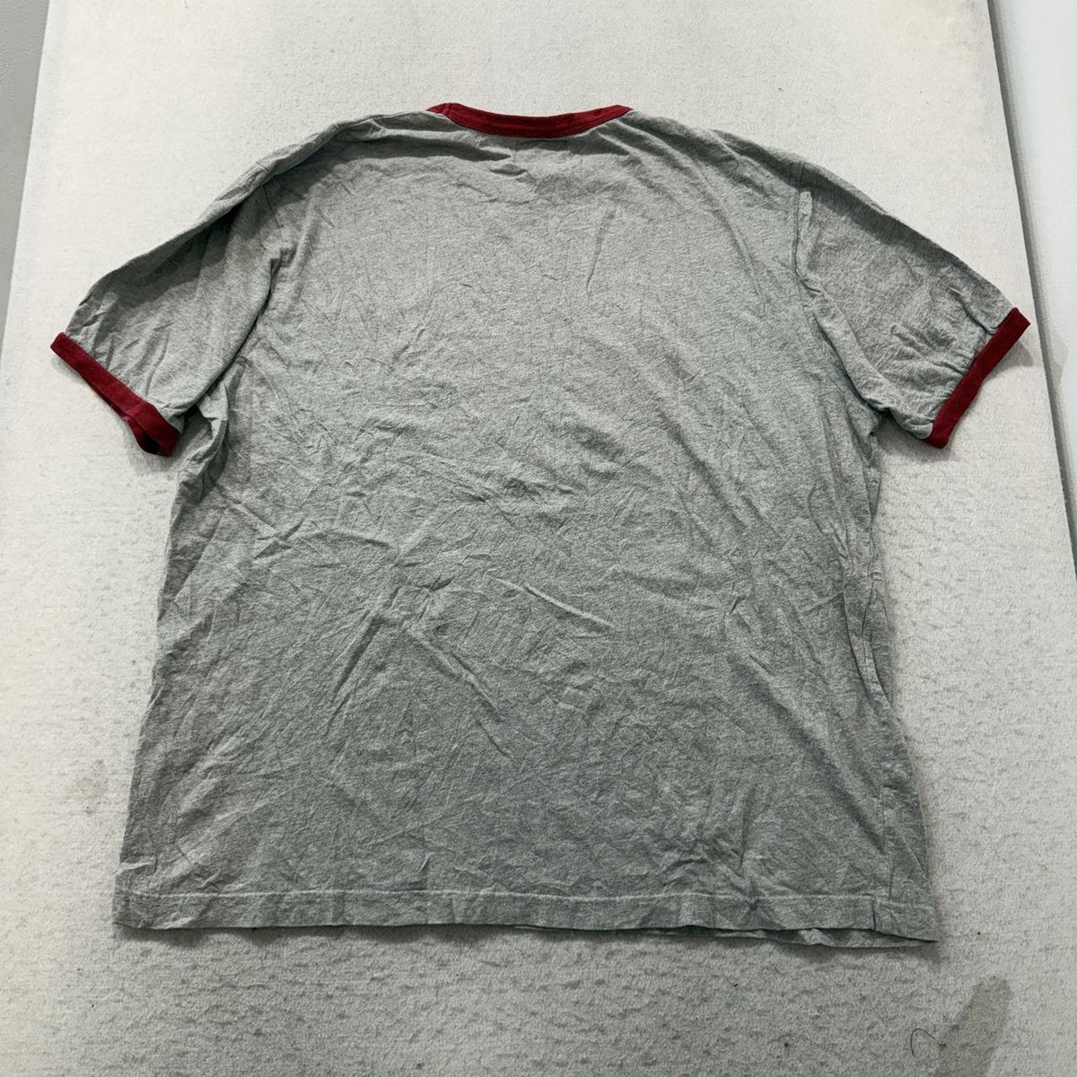 Vintage Y2K 2000's American Eagle Grey Boxy Faded Graphic Tee