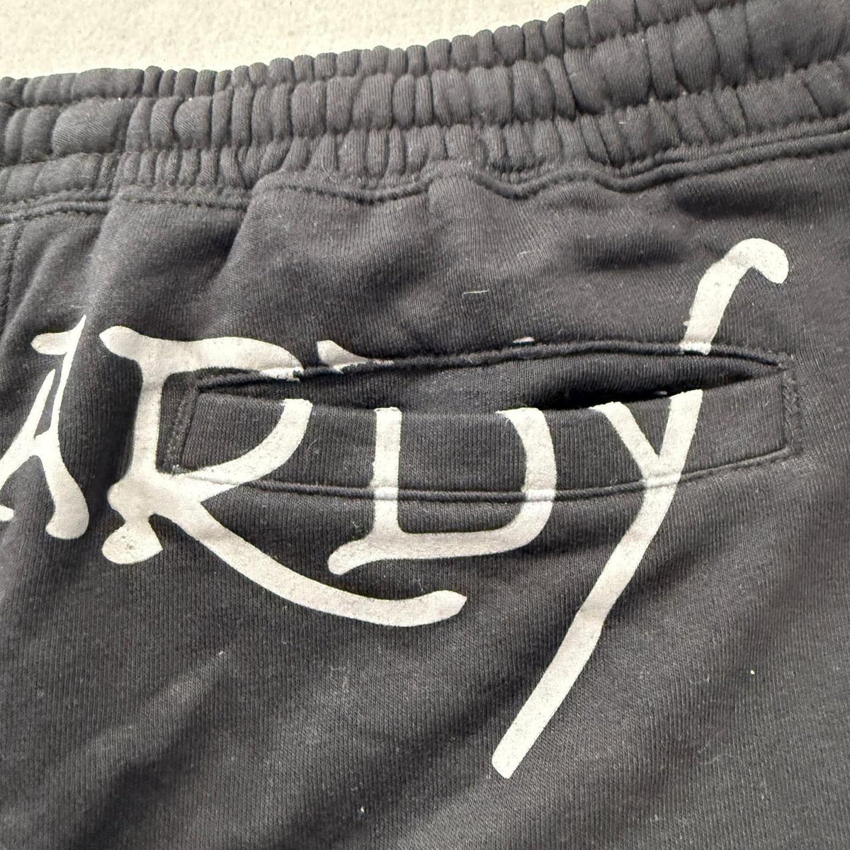 Vintage Y2K 2000's Black Baggy Graphic Tiger Sweatpants