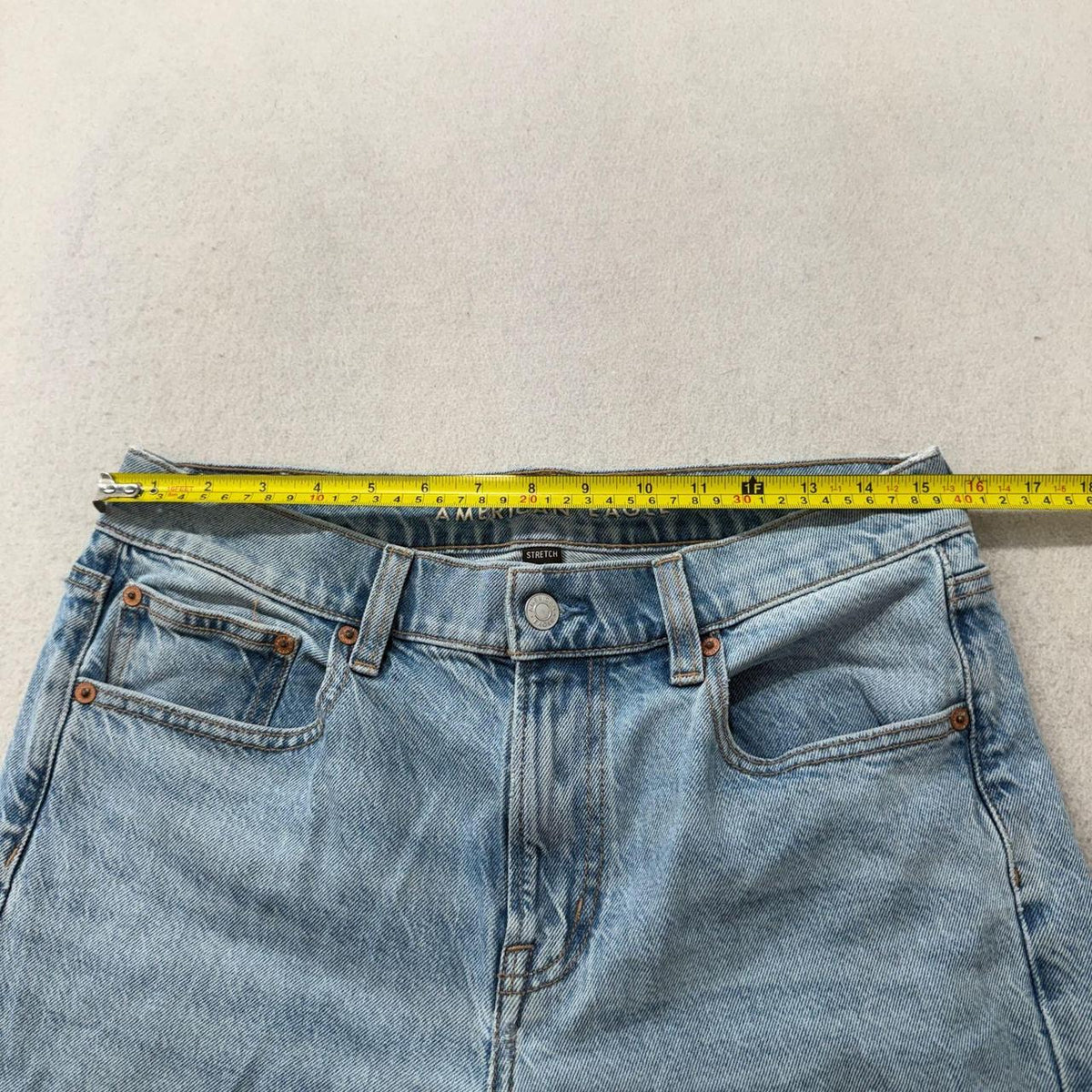 Vintage Y2K 2000's American Eagle Faded Distressed Open Leg Jeans