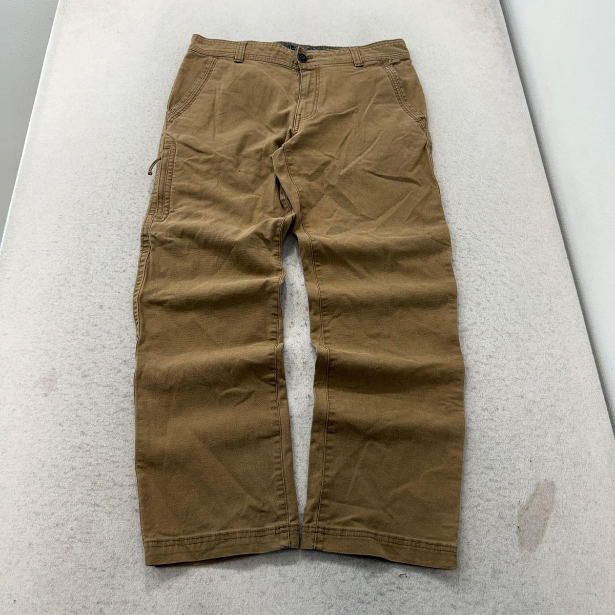 Vintage Y2K 2000's G.H. Bass & Co. Tan Faded Chino Pants