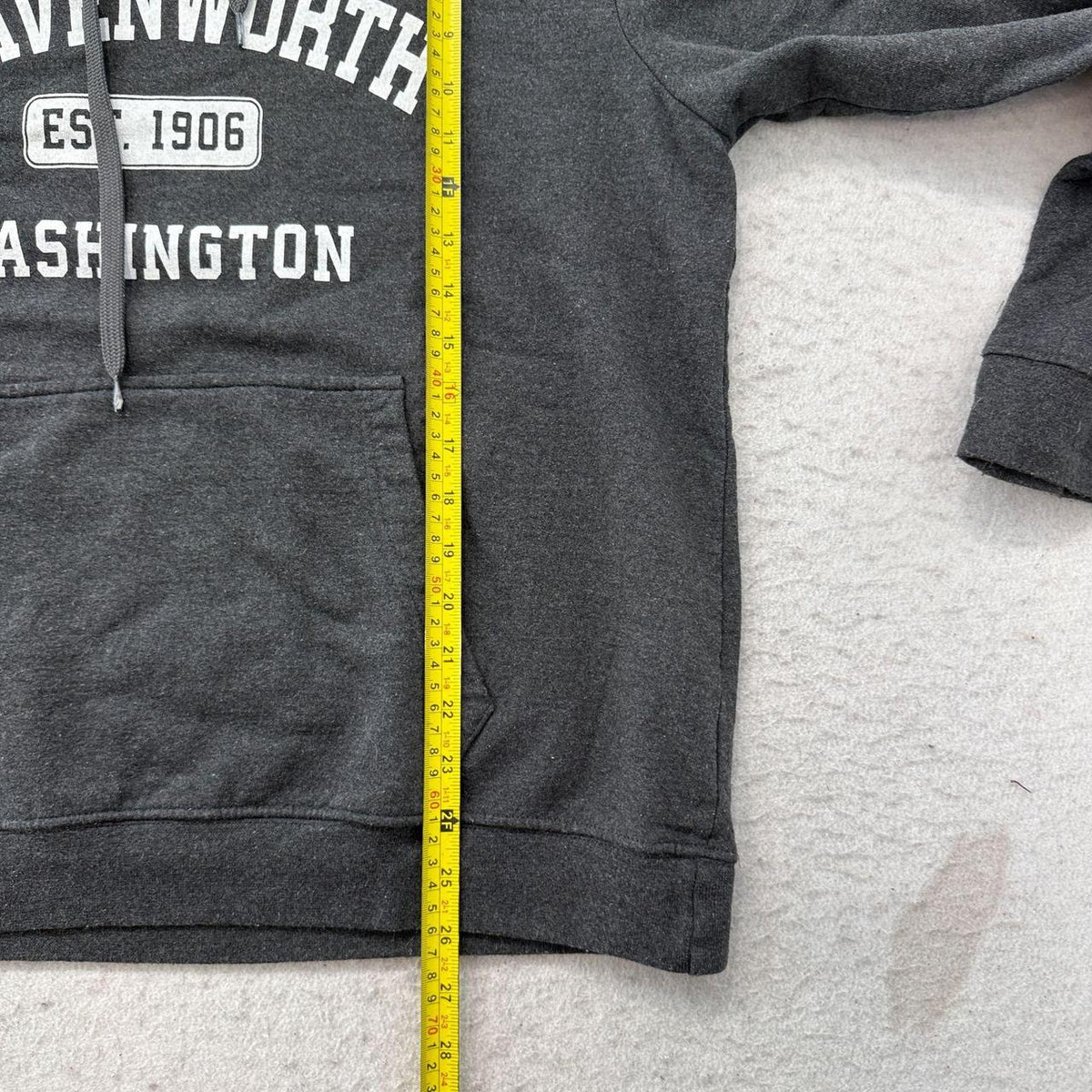 Vintage Y2K 2000's Black Oversized Graphic Spellout Hoodie