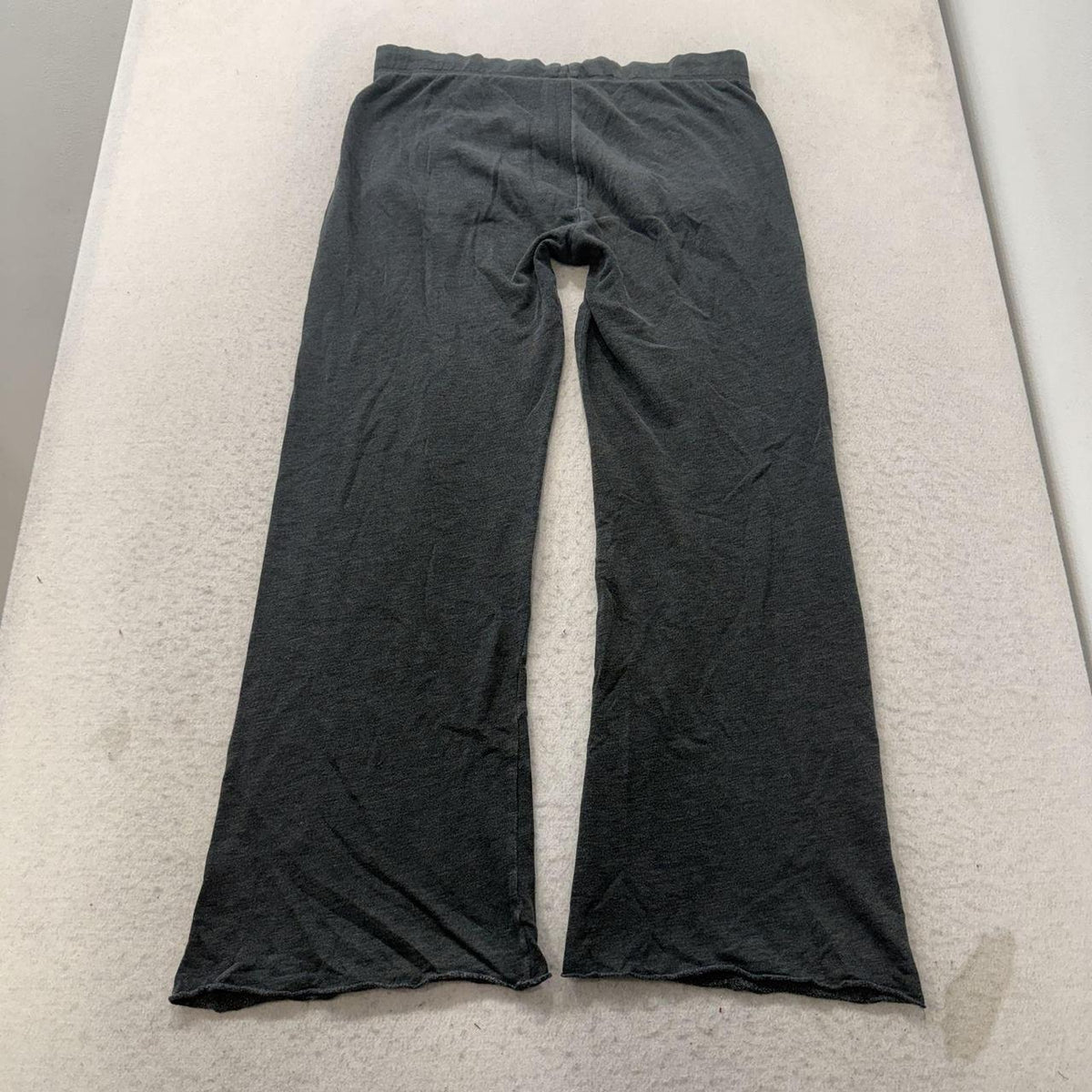 Vintage Y2K 2000's Victoria's Secret Charcoal Grey Baggy Graphic Sweatpants