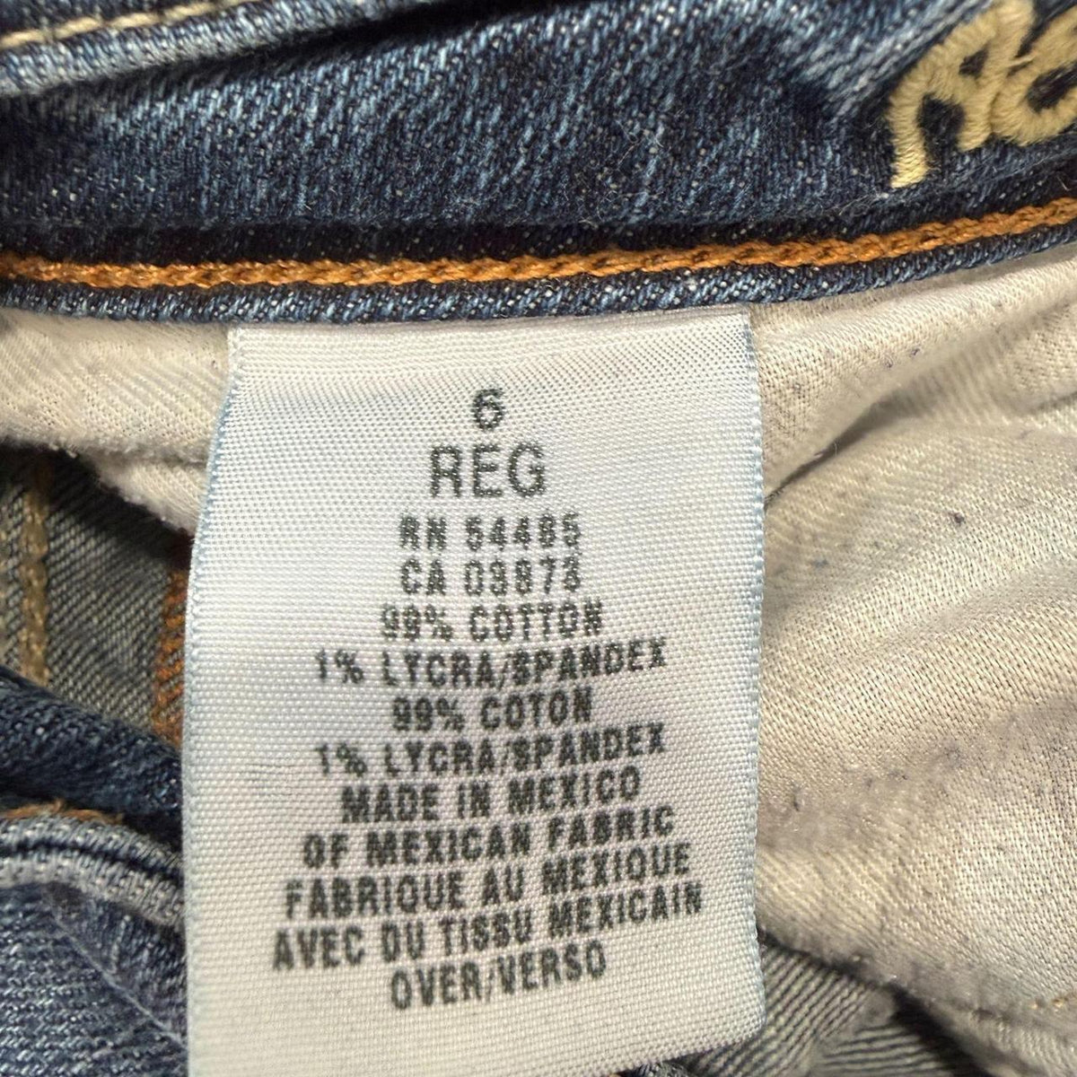 Vintage Y2K 2000's American Eagle Faded Flare Distressed Jeans