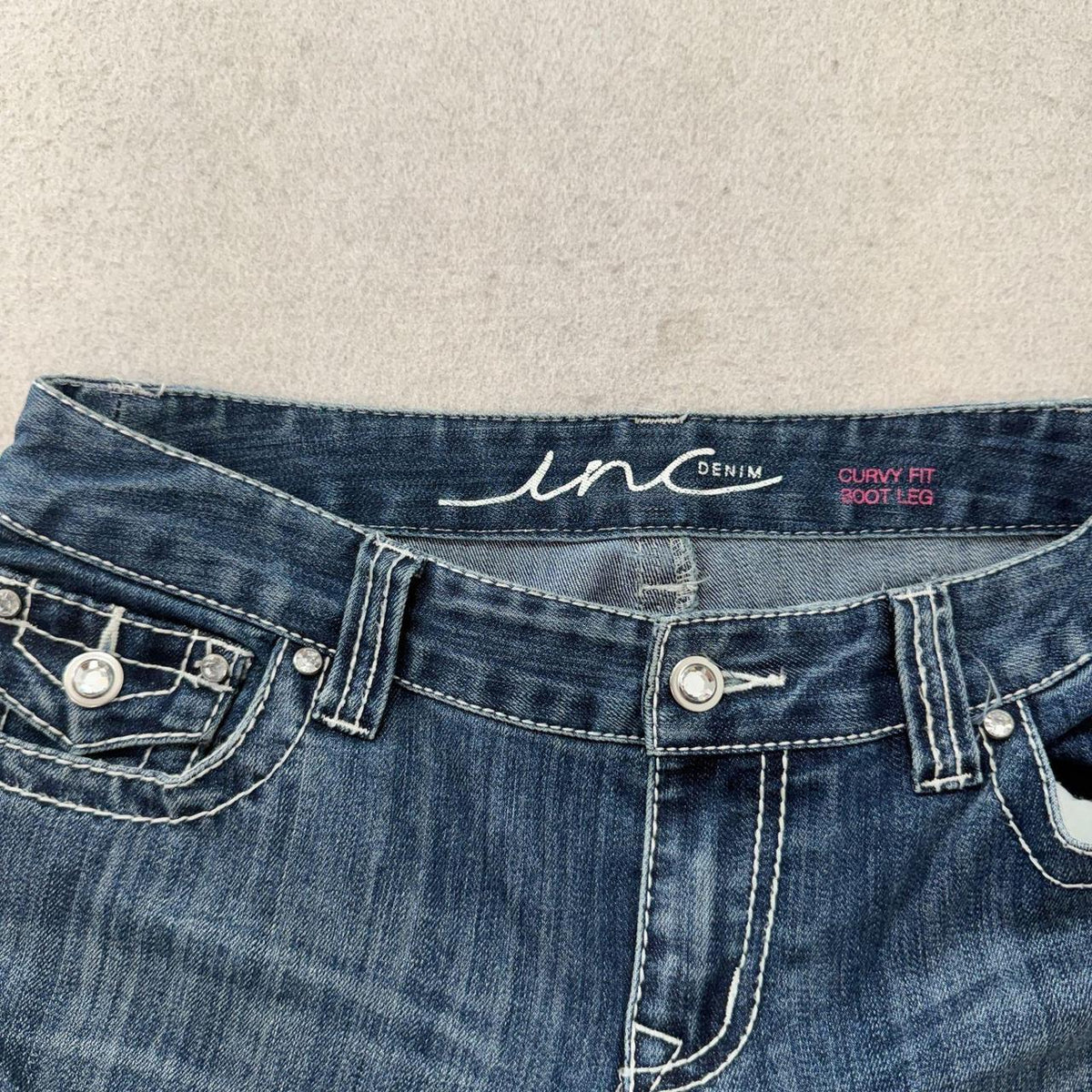 Vintage Y2K 2000's Women's Inc Faded Bootcut Jeans