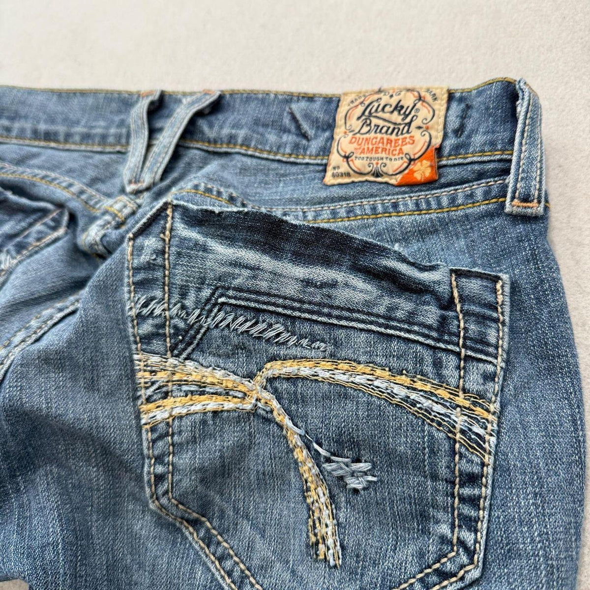 Vintage Y2K 2000's Women's Dickies Faded Flare Jeans