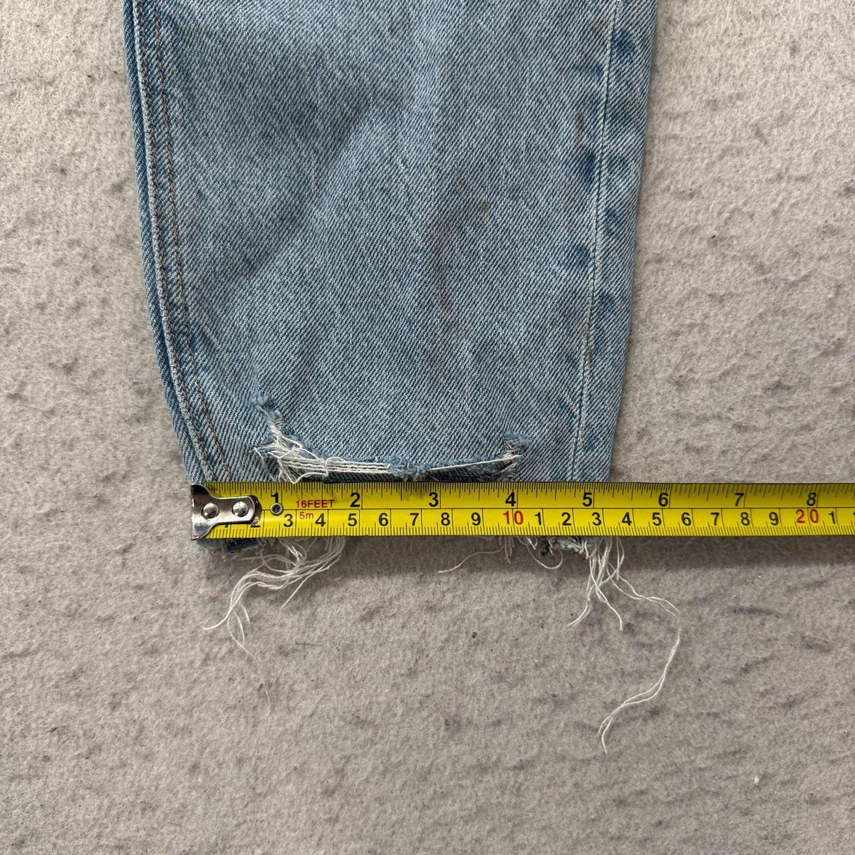 Vintage Y2K 2000's American Eagle Faded Distressed Open Leg Jeans