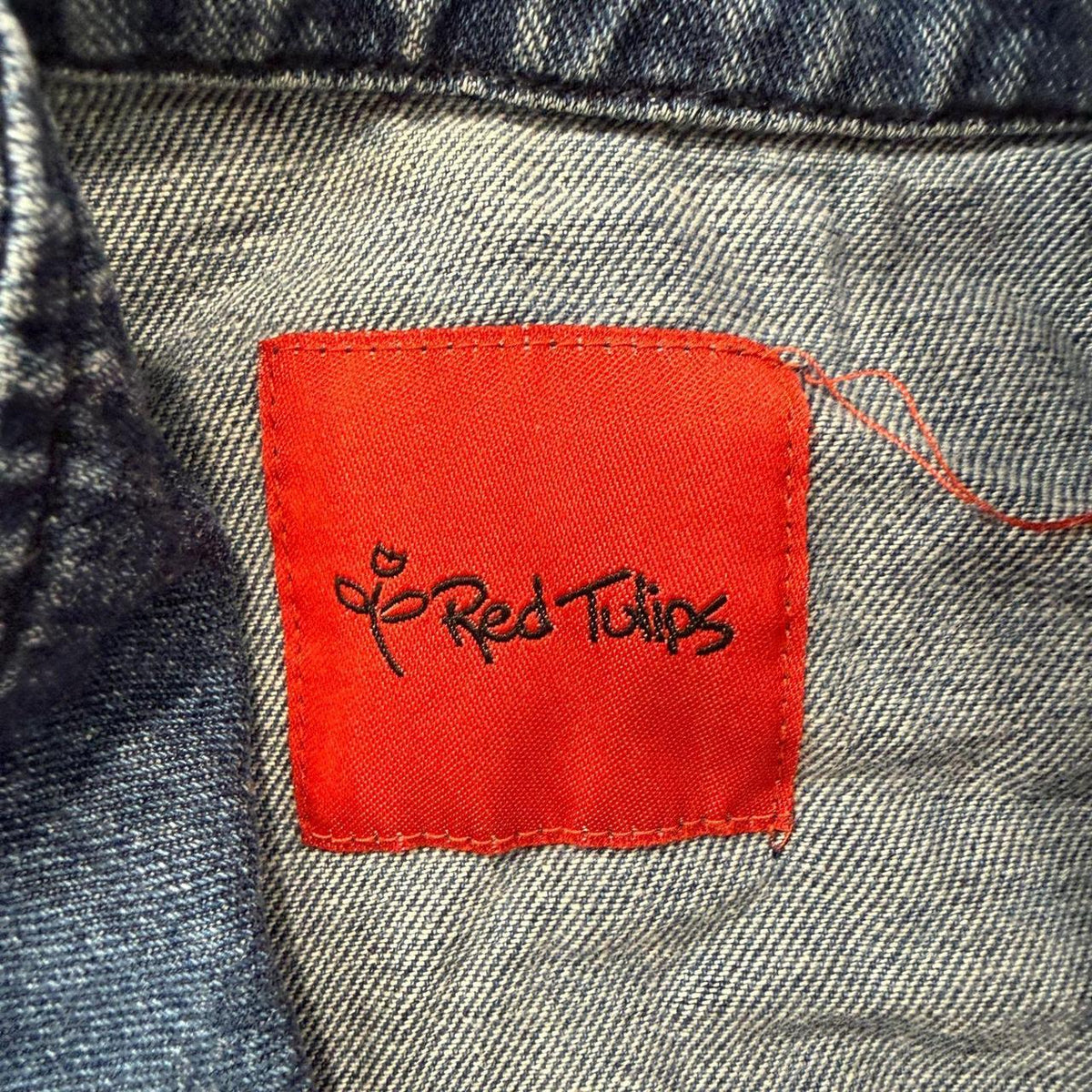 Vintage Y2K 2000's Women's Faded Distressed Boxy Denim Vest