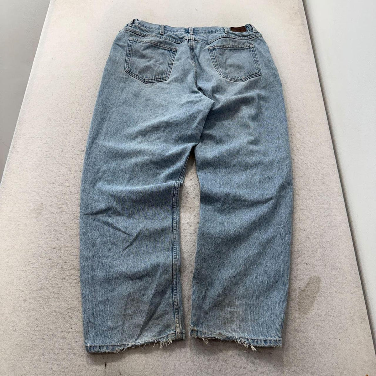 Vintage 90s L.L.Bean Faded Open Leg Jeans