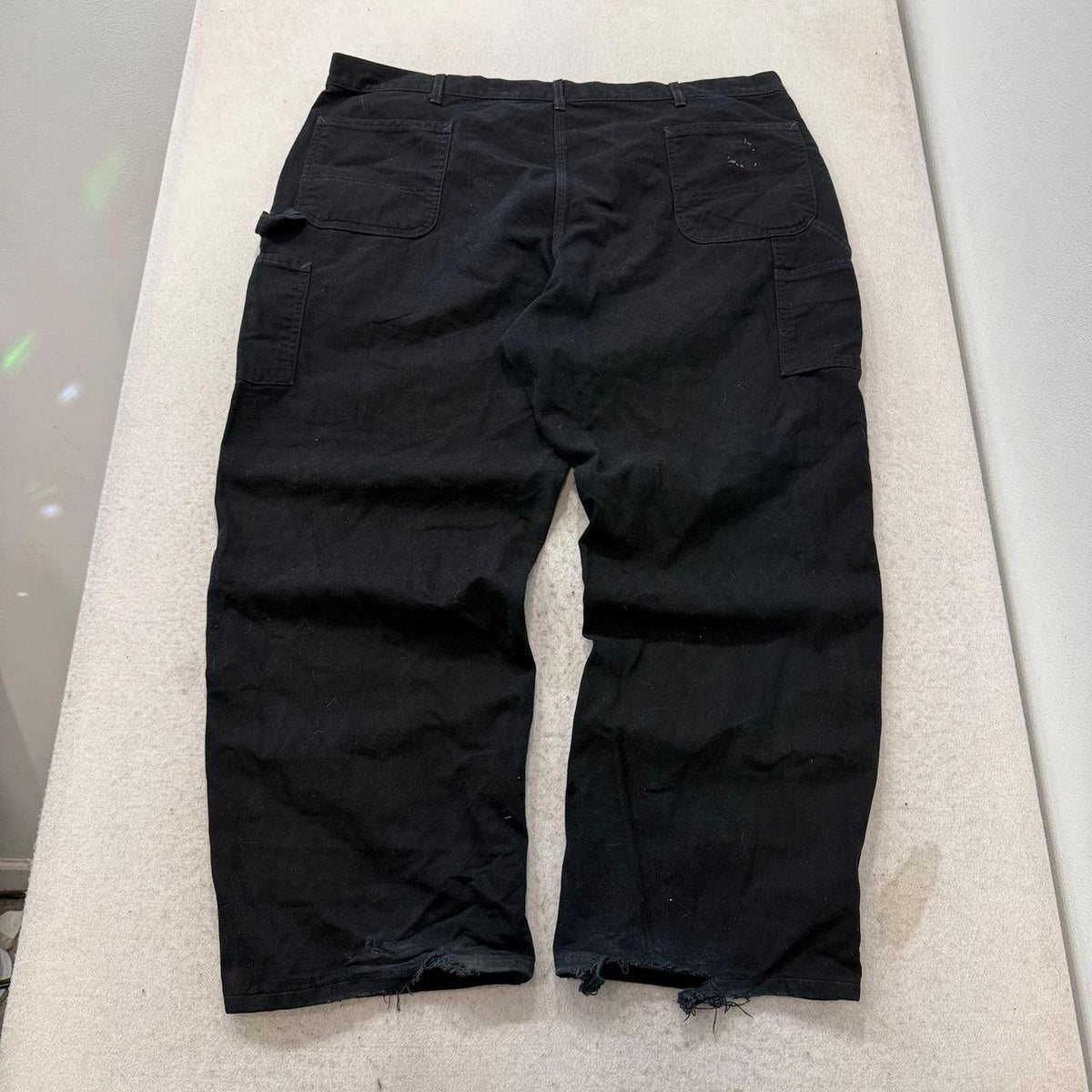 Vintage Y2K 2000's Black Baggy Cargo Pants