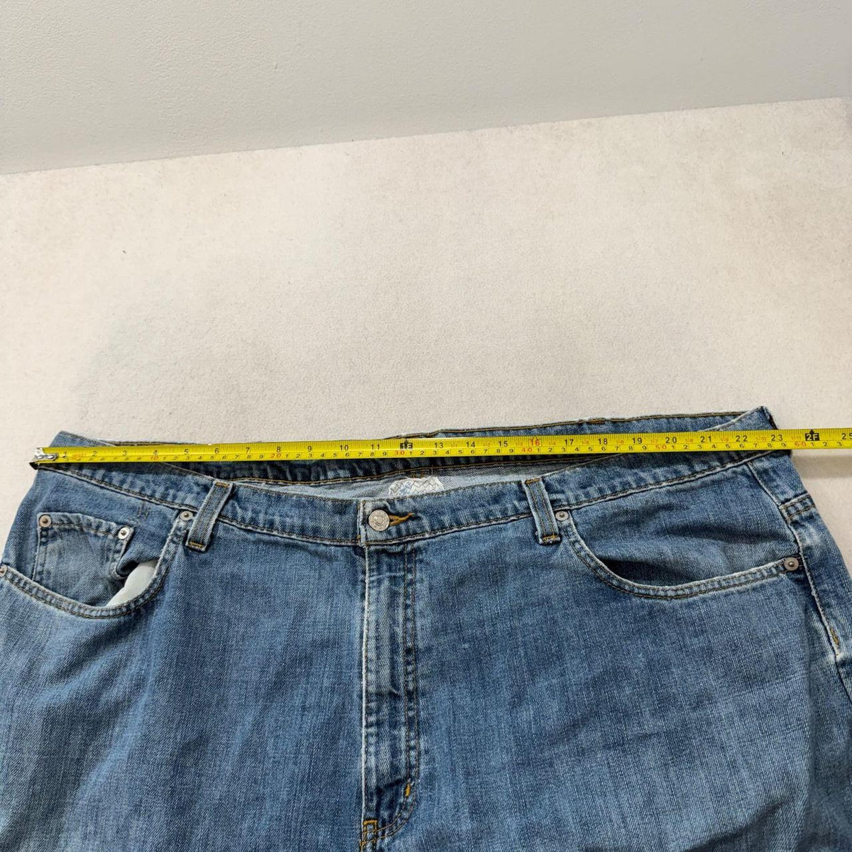 Vintage Y2K 2000's Faded Distressed Open Leg Jeans